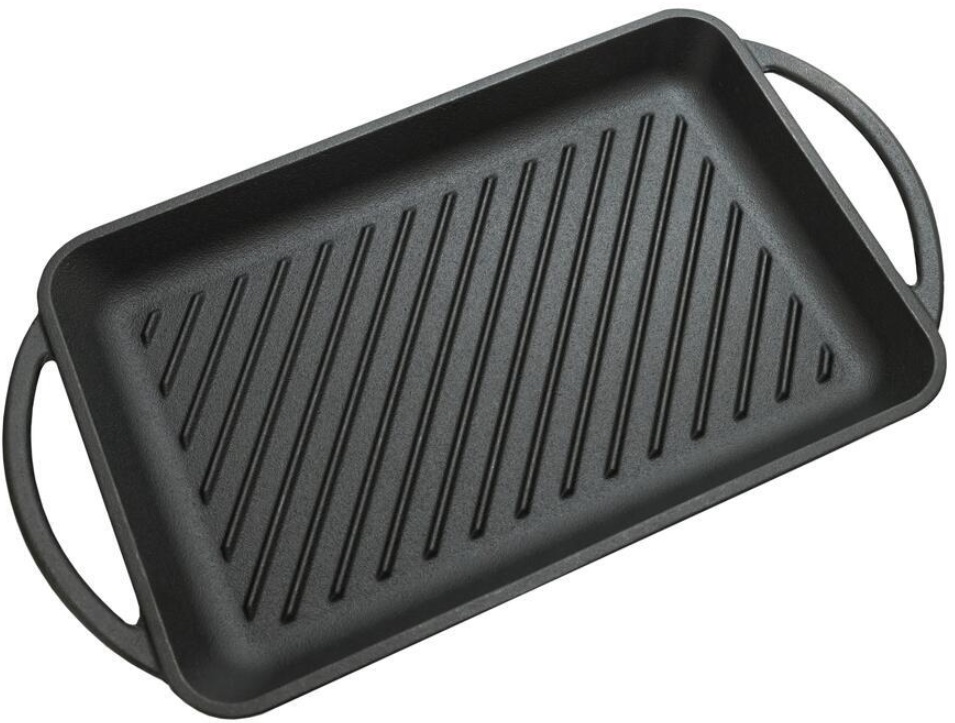 Grilovací pánev s držadly LITINA 33x21,5cm a